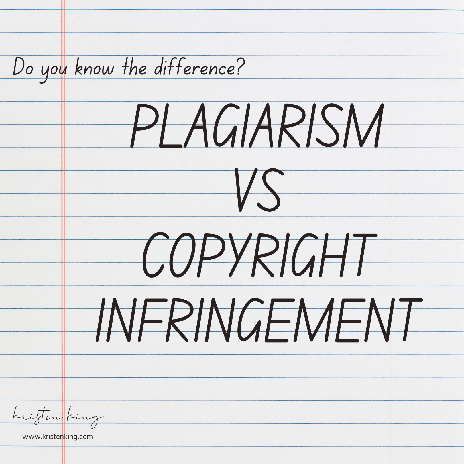 Plagiarism vs. Copyright Infringement: Do You Know the Difference?