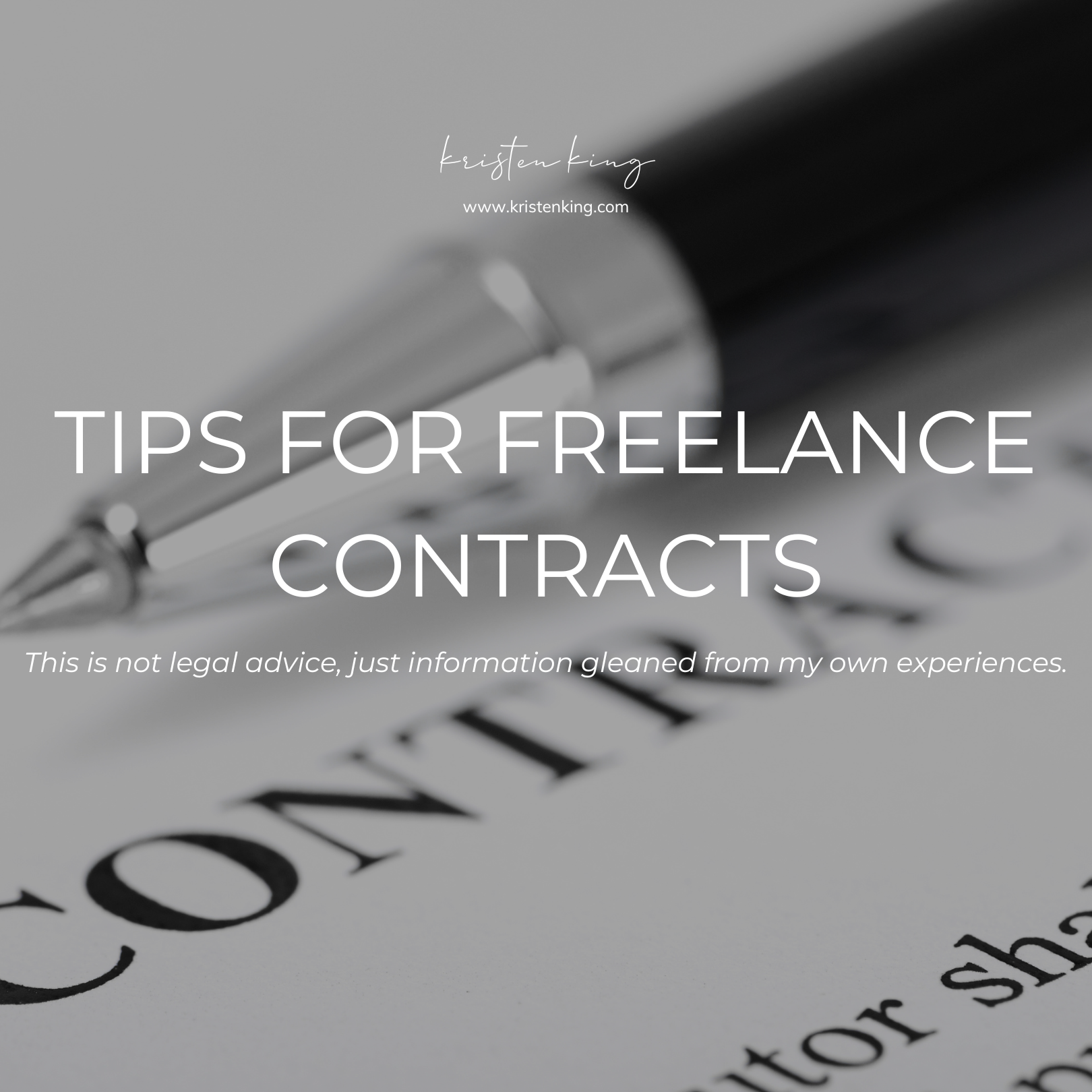 Tips for Freelance Contracts