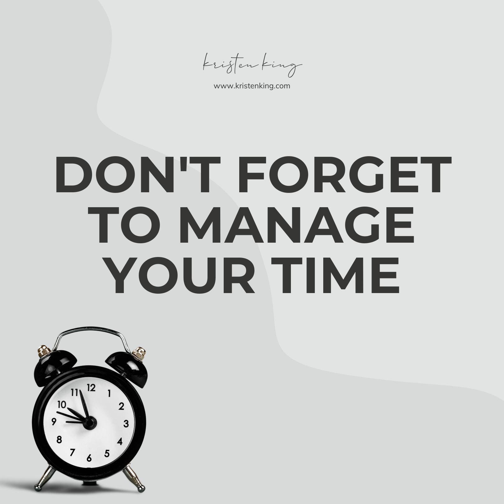 Working Toward $100,000: Time Management