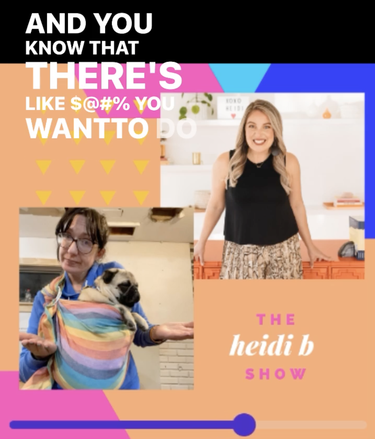 New Interview: Giving Fewer Fucks, on the Heidi B Show