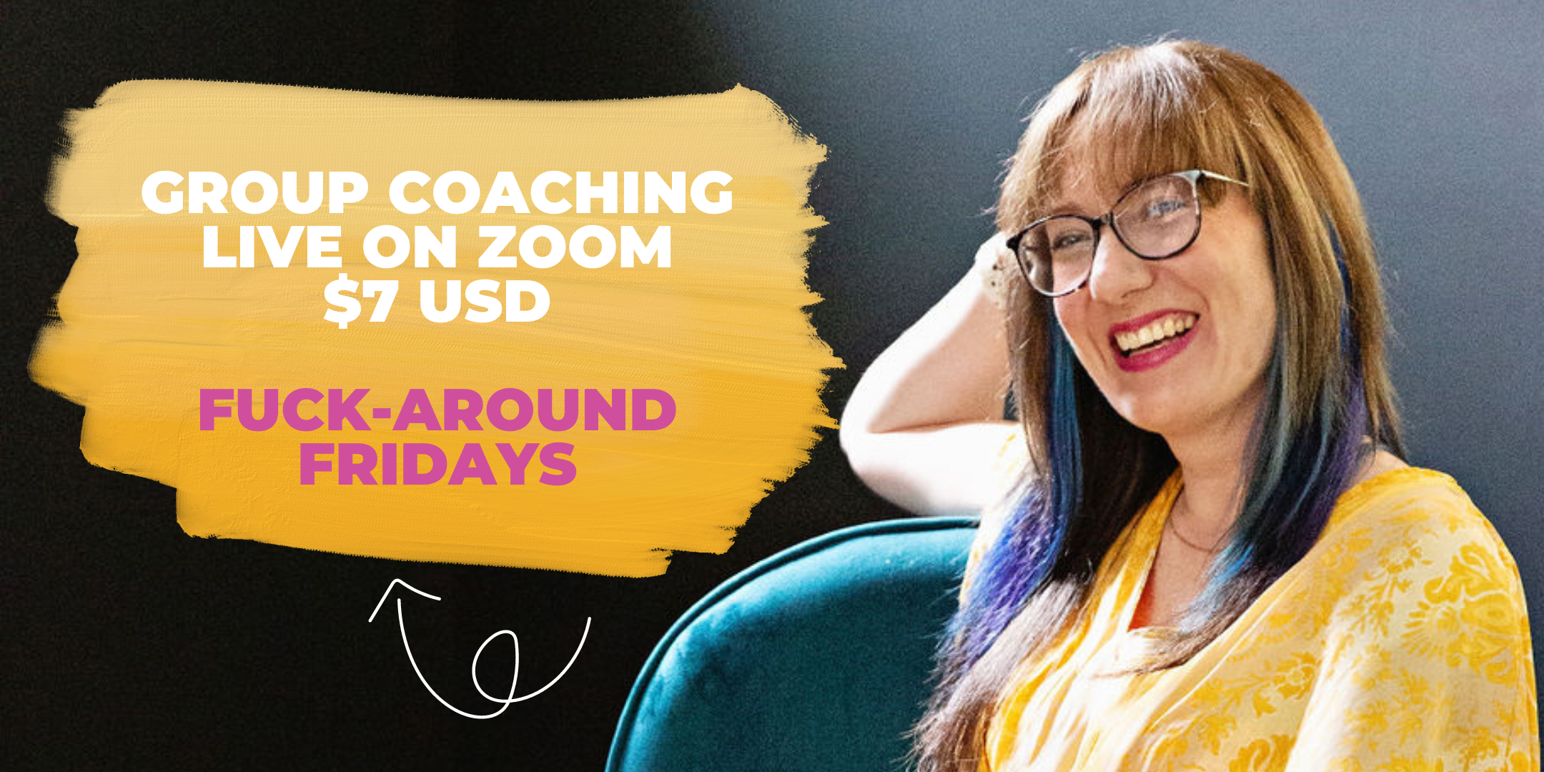 fuck-around fridays live group coaching with integrative business coach kristen king